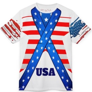 USA Ribbon Shirt