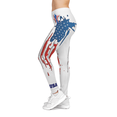 Patriotic Women's Casual Comfortable Leggings